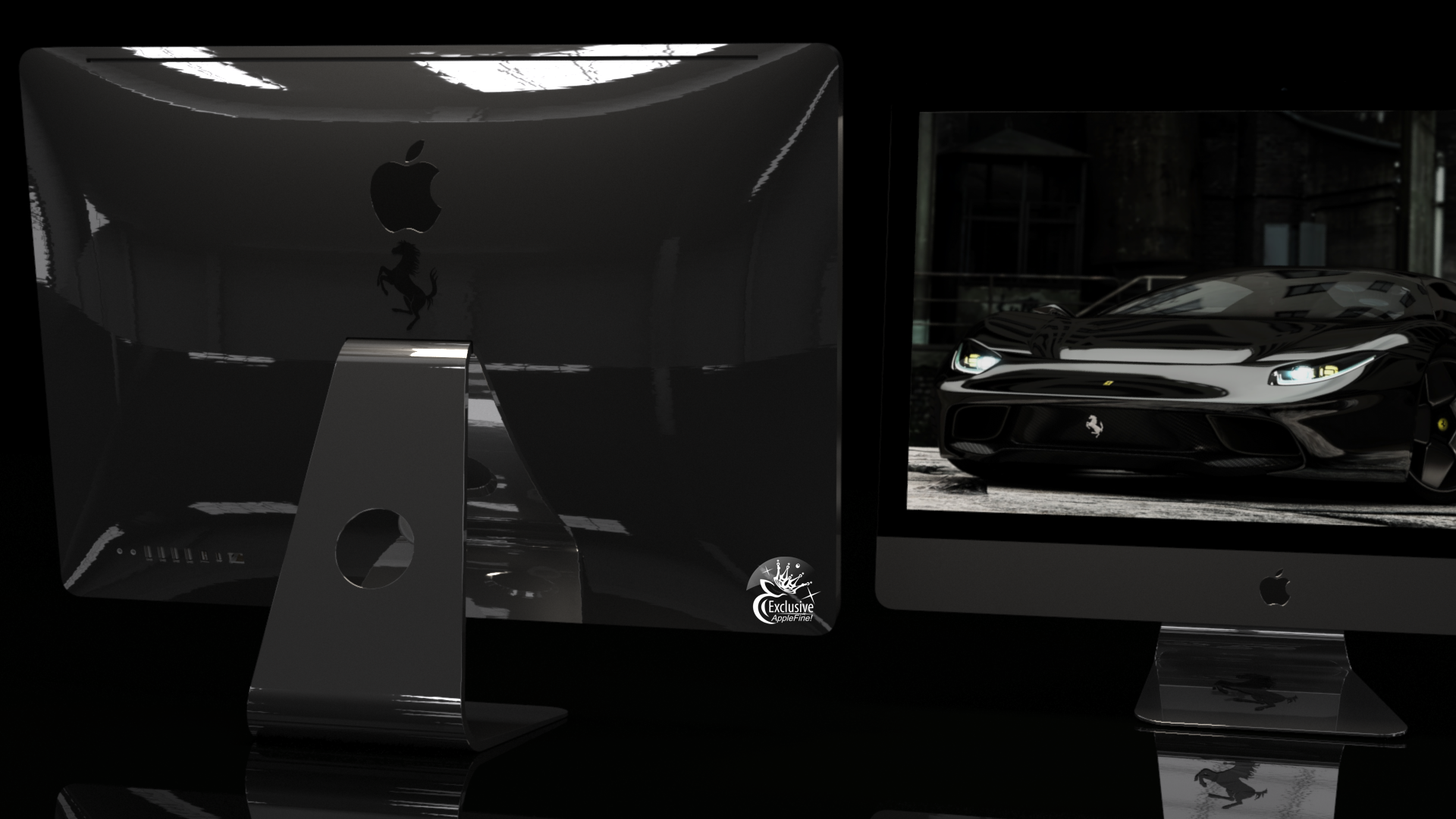 Эксклюзивный iMac Ferrari Space Gray